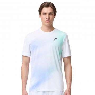 Head Topspin T-Shirt Turquoise / Print Vision